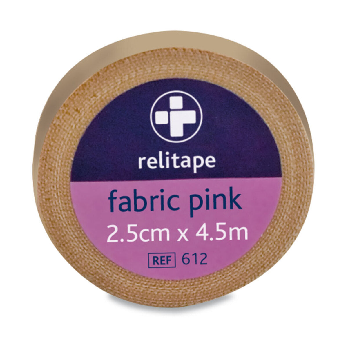 Fabric Elastic Tape Pink 2.5cm x 4.5m EA