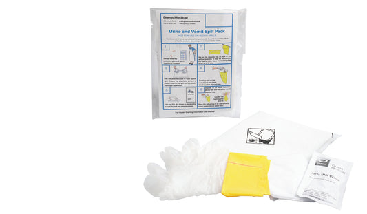 Guest Medical Urine and Vomit Spill-Pak with Super Absorbent Pad x1