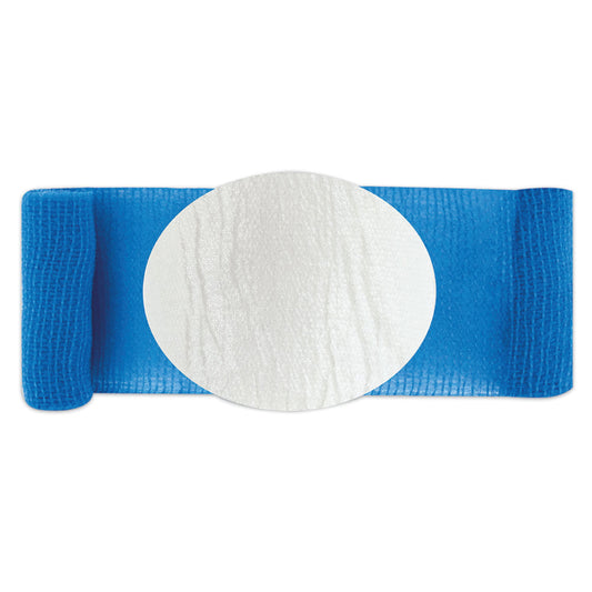 Eye Pad with Bandage Blue