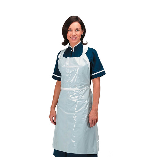 Disposable Aprons (roll) 16mu white x200
