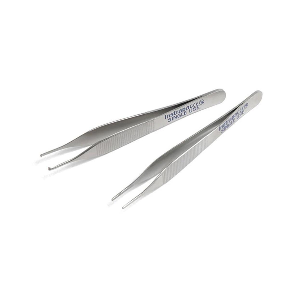 Instrapac Adson Forceps Non-Toothed 12.5cm x 1