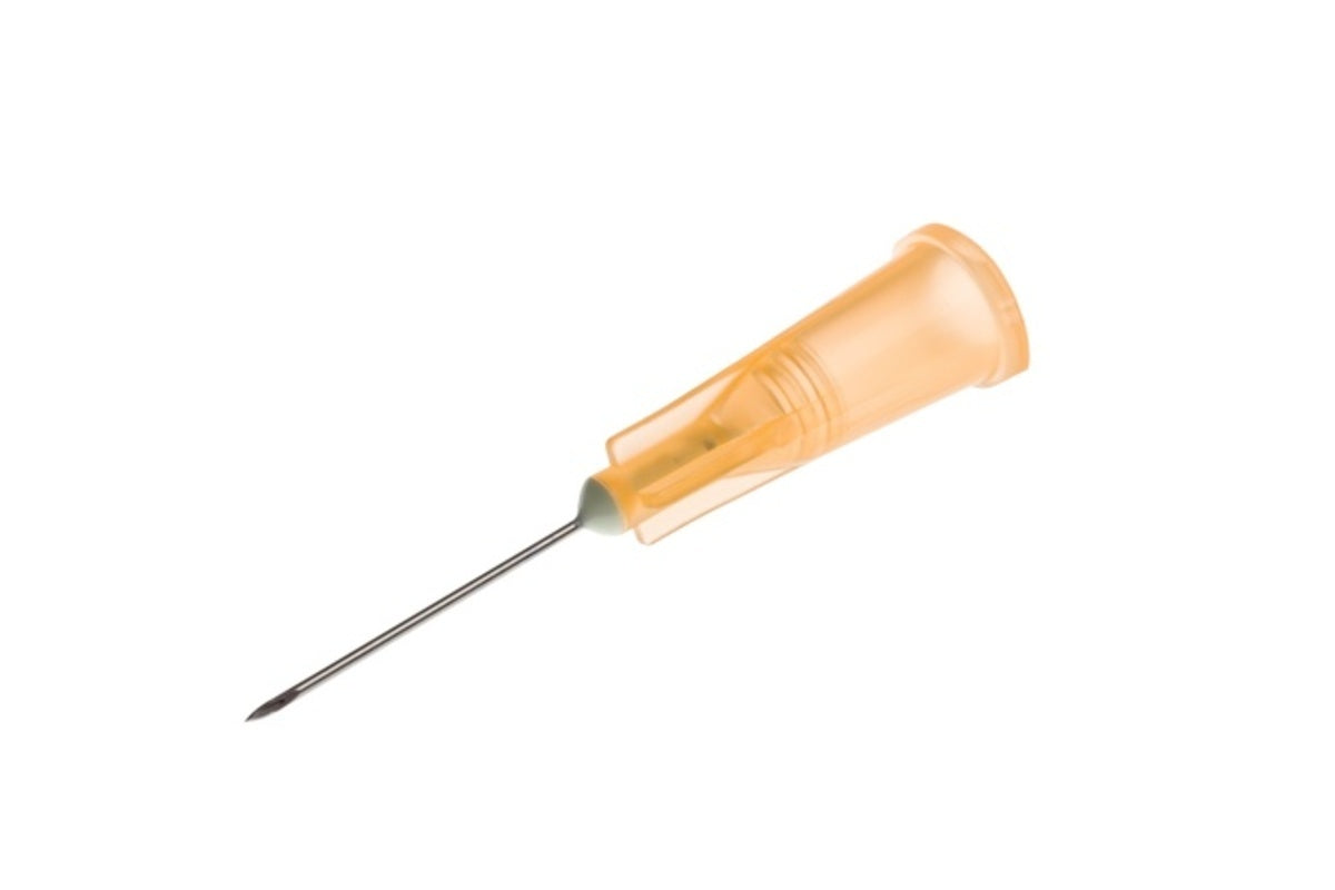 BD Plastipak 25g x 5/8" Needle Orange x 100